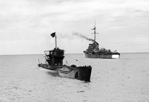 German U-boats surrender to forces of the Royal Navy at Loch Eriboll on the far north German U-boats surrender to forces of the Royal Navy at Loch Eriboll on the far north