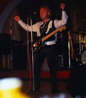 Gerry Marsden British pop singer July 1985 Gerry Marsden British pop singer July 1985