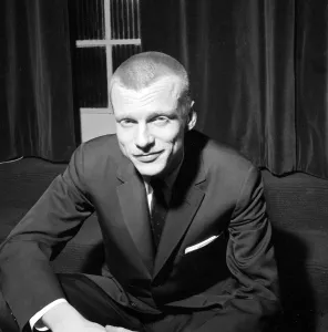 Gerry Mulligan Jazz band leader seen here at the Albermarle hall Suit Gerry Mulligan Jazz band leader seen here at the Albermarle hall Suit