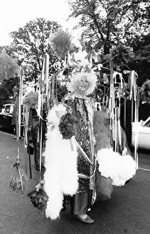 Gertrude Shilling in jubilee outfit at Royal Ascot in June 1977 Gertrude Shilling in jubilee outfit at Royal Ascot in June 1977