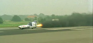 Gillette Mach 3 Challenger Rocket Powered Motorbike 1998 with Richard Brown Rider Driver Gillette Mach 3 Challenger Rocket Powered Motorbike 1998 with Richard Brown Rider Driver
