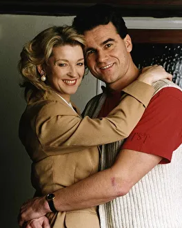Gillian Taylforth actress who stars in Eastenders tv programme with boyfriend Geoff Gillian Taylforth actress who stars in Eastenders tv programme with boyfriend Geoff