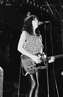 Images Dated 14th September 1983: Girlschool are a British rock band that formed in the new wave of British heavy metal