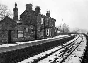 Glaisdale Railway Station, North Yorkshire, Circa 1965 Glaisdale Railway Station, North Yorkshire, Circa 1965
