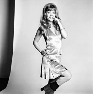 Glamour Girl: Model Penny Irving (24). January 1975 75-00049