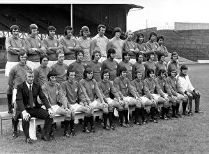 Images Dated 24th July 1974: Glasgow Rangers SFC. Back: D.Smith, M.Henderson, T.Forsyth, C.Jackson, S