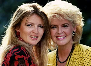 Gloria Hunniford TV Presenter with daughter TV Presenter Caron Keating Gloria Hunniford TV Presenter with daughter TV Presenter Caron Keating