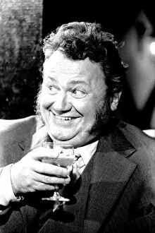Images Dated 17th February 1971: Former Goon, Harry Secombe, before he was due to appear as top of the bill in a cabaret