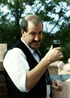 Images Dated 20th September 1989: Gorden Kaye actor in the role of Renee in the TV programme Allo Allo. September 1989