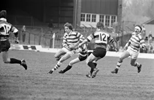 Images Dated 10th April 1977: Gosforth 27-11 Waterloo, Rugby Union, John Player Cup final match at Twickenham Stadium