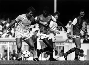 Graeme Souness Football Player Liverpool Sept 1982 tangles with Paul Davis in Graeme Souness Football Player Liverpool Sept 1982 tangles with Paul Davis in