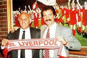 Graeme Souness Liverpool manager with his assistant Ronnie Moran Graeme Souness Liverpool manager with his assistant Ronnie Moran