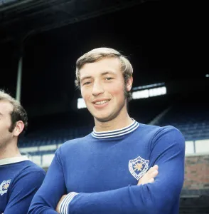 Graham Cross Leicester City July 1970 football Graham Cross Leicester City July 1970 football