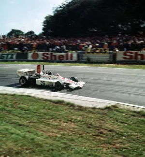 Graham Hill July 1974 Brands Hatch Formula one British Grand Prix Motor racing Graham Hill July 1974 Brands Hatch Formula one British Grand Prix Motor racing