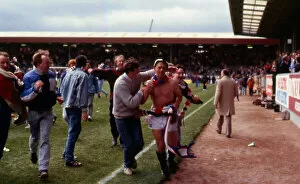 Graham Roberts celebrates league win May 1987