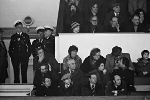 01322 Gallery: Graham Taylor, Elton John and others watching the West Ham United v Watford football