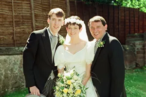Graham Taylor, new England manager is pictured at the wedding of his daughter Graham Taylor, new England manager is pictured at the wedding of his daughter