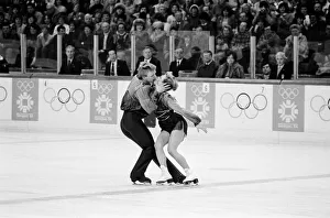 Great Britain's Jayne Torvill and Christopher Dean kiss during their famous " Great Britain's Jayne Torvill and Christopher Dean kiss during their famous "