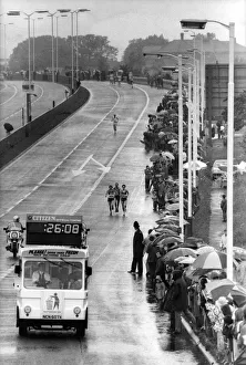 The Great North Run 27 June 1982 - The leading pack of elite runners The Great North Run 27 June 1982 - The leading pack of elite runners