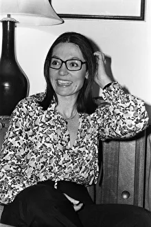 Greek singer Nana Mouskouri. 9th March 1979 Greek singer Nana Mouskouri. 9th March 1979