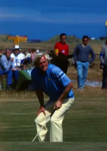 Images Dated 1st July 1990: Greg Norman golfer in action July 1990