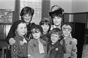 Guides and Brownies in Shelley staged a trip down Memory Lane to celebrate Guides and Brownies in Shelley staged a trip down Memory Lane to celebrate