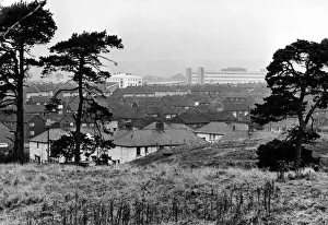 The Gurnos Estate, Merthyr Tydfil. 3rd December 1985 The Gurnos Estate, Merthyr Tydfil. 3rd December 1985