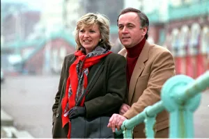 Hannah Gordon actress Peter Egan actor Feb 90 A©Mirrorpix Hannah Gordon actress Peter Egan actor Feb 90 A©Mirrorpix