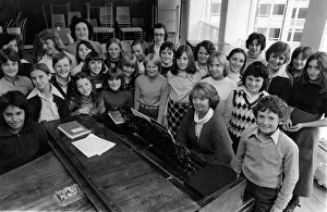 The happy faces of the Knowsley Youth Choir, under the direction of Clare Morris at The happy faces of the Knowsley Youth Choir, under the direction of Clare Morris at