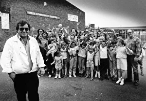 Happy youngsters at Speke Community Centre celebrate on hearing the news that the centre Happy youngsters at Speke Community Centre celebrate on hearing the news that the centre