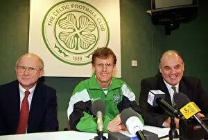 Images Dated 12th December 1997: Harald Brattbakk December 1997 signs for Celtic football club Norwegian Internationalist