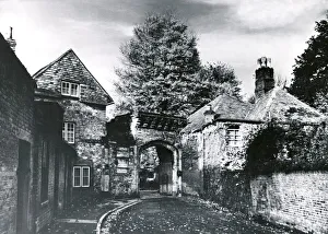 Core13 Gallery: The Harnham Gate to the Cathedral in Salisbury Wiltshire Architecture Old