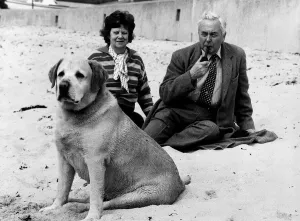 Harold Wilson former Labour Prime Minister of Britain with wife Mary Harold Wilson former Labour Prime Minister of Britain with wife Mary