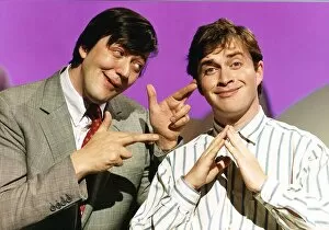 Harry Enfield Comedian with Stephen Fry Dbase