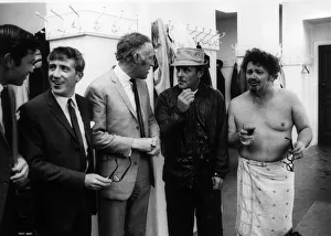 Harry Secombe right with Dickie Henderson September 1980 Harry Secombe right with Dickie Henderson September 1980