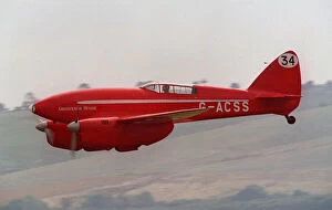 Images Dated 31st August 1993: The De Havilland D.H.88 Comet with two D. H. Gipsy Six engines was conceived as a racing