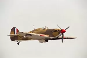 Images Dated 10th September 1993: Hawker Hurricane WW2 fighter aircraft, flown by the RAF in the Battle of Britain