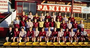 Manager Gallery: Hearts football team squad August 1989