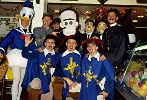 00229 Gallery: Hearts team Christmas fancy dress party December 1988