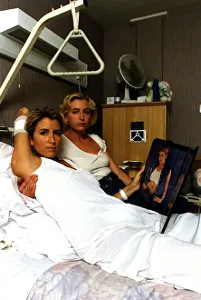 Heather Mills Model Laying in hosptial bed Dbase Heather Mills Model Laying in hosptial bed Dbase
