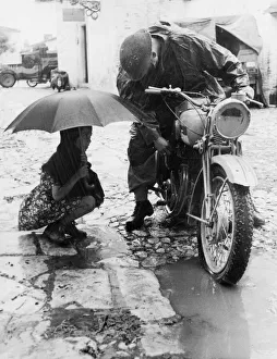 Heavy rains have added to the difficulties facing the 5th and 8th armies in Italy Heavy rains have added to the difficulties facing the 5th and 8th armies in Italy