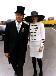 Mirror/0400to0499 00476/henry cecil racehorse trainer wife natalie payne Mirror/0400to0499 00476/henry cecil racehorse trainer wife natalie payne