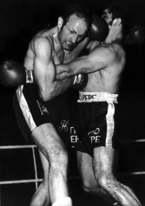 Henry Cooper boxer fighting Jose Urtain at Wembley November 1970 Henry Cooper boxer fighting Jose Urtain at Wembley November 1970