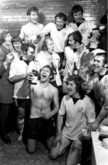 Images Dated 5th February 1972: Hereford United v Newcastle United February 1972 The Bulls celebrate their 3rd
