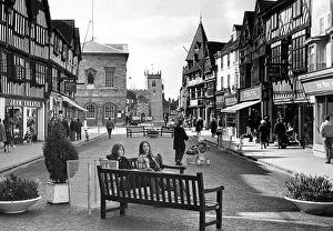 00093 Gallery: High Street, in Stratford-upon-Avon, has been closed to traffic