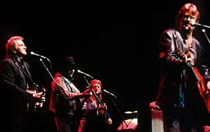 The Highwaymen country super group on stage 1994 The Highwaymen country super group on stage 1994