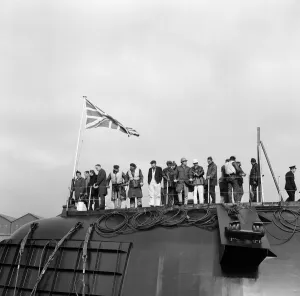 HM Submarine Revenge was launched at Cammell Lairds in Birkenhead, Merseyside yesterday HM Submarine Revenge was launched at Cammell Lairds in Birkenhead, Merseyside yesterday
