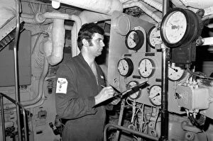 H.M.S. Danae: Scenes aboard The Leander class frigate 2.450 tons H.M.S. Danae
