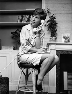 Take A Holiday, Miss Elaine Beadle is not working, in spite of the pad Take A Holiday, Miss Elaine Beadle is not working, in spite of the pad