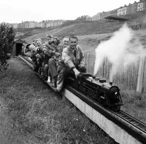 Holiday scenes at Whitley Bay in North Tyneside, Tyne and Wear. 13th August 1949 Holiday scenes at Whitley Bay in North Tyneside, Tyne and Wear. 13th August 1949